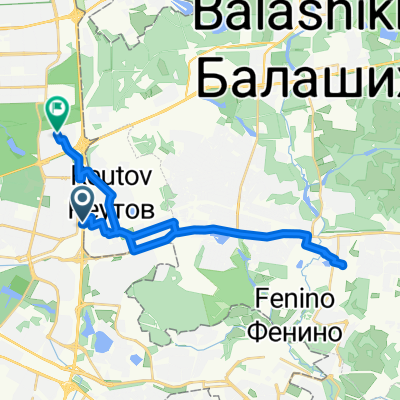Велодоставка в Балашиху мкрн Керамик часть 2