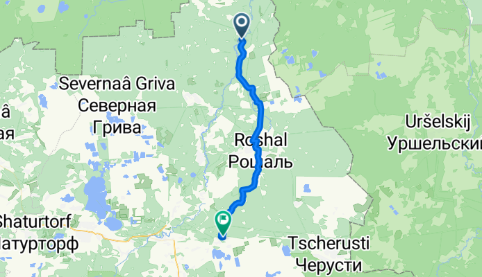КараванПоля - Туголесье - трек
