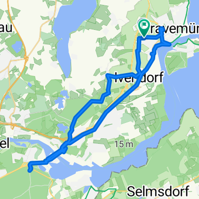 Lübeck hin und zurück.