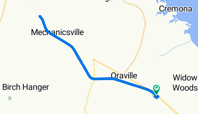 Relaxed route in Mechanicsville