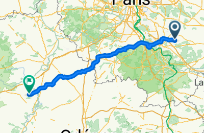 Route in der Bikemap App öffnen