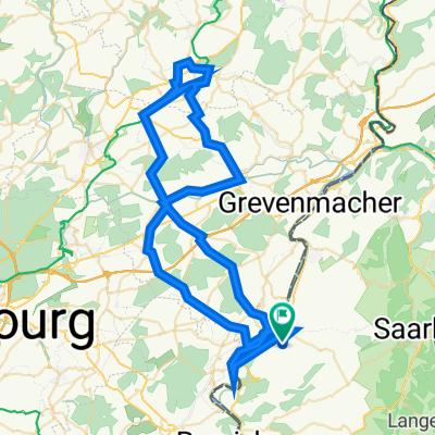 Tour de Luxembourg - RTF des Radsportclub Obermosel Wincheringen 1983 e.V. - 75 km Strecke