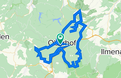 Route in der Bikemap App öffnen