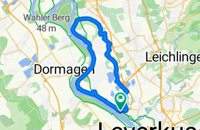 Route in der Bikemap App öffnen