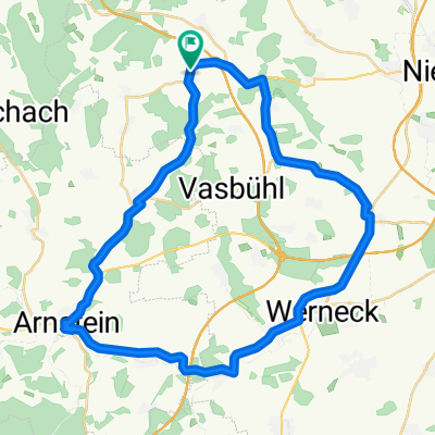 Leichte Tour für Hobbyfahrer