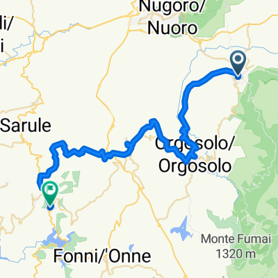 Oliena-Orgos-Mamoia-Gavoi
