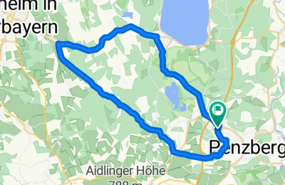 Route in der Bikemap App öffnen