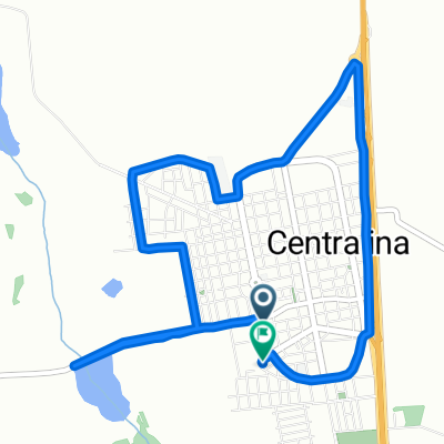 Rota moderada em Centralina3