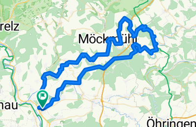 Route in der Bikemap App öffnen