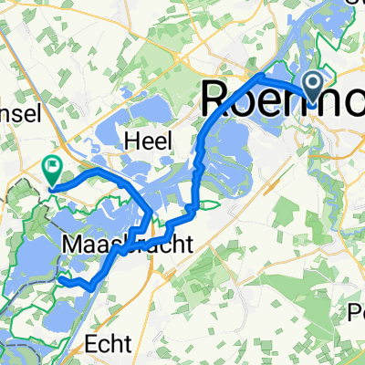 Roermond to Thorn - No Ferry