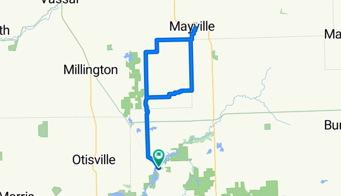 35 mi c'ville to mayville loop