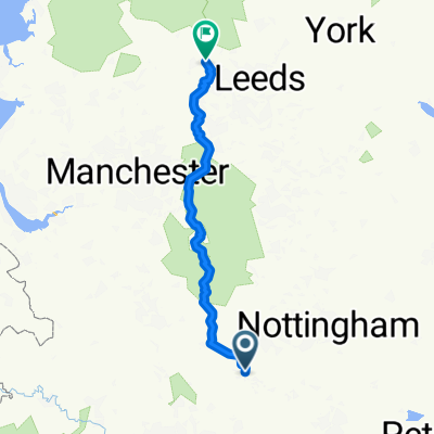 Burton on Trent to Bingley