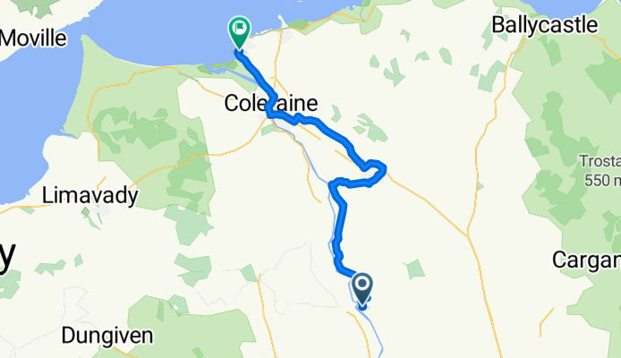 Kilrea to Portstewart