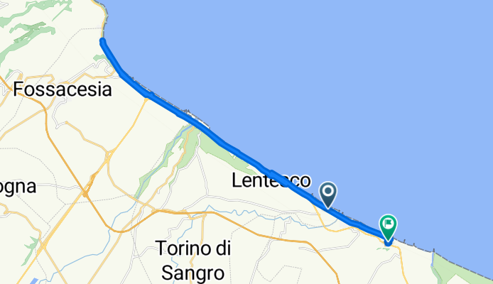 Giro a velocitĂ lenta in Lido di Casalbordino