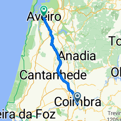 coimbra to aveiro