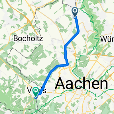 Hinfahrt Dreiländereck