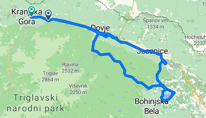 Kranjska Gora - Bled - Kranjska Gora
