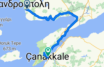 Route in der Bikemap App öffnen