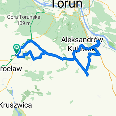 do ciechocinka na tężnie przez koneck