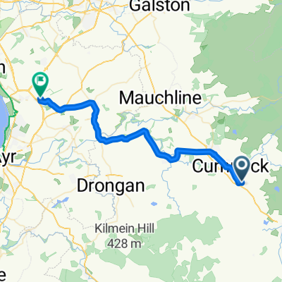 Cumnock to Adamton Hotel