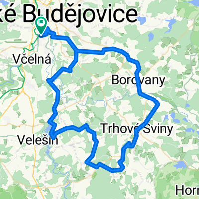ČB - Borovany - Římov