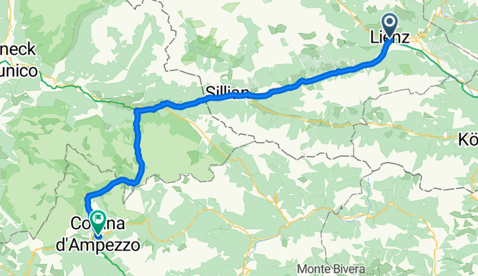 3. Tag Lienz nach Cortina d'Ampezzo