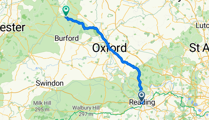 Supersonic route in Reading