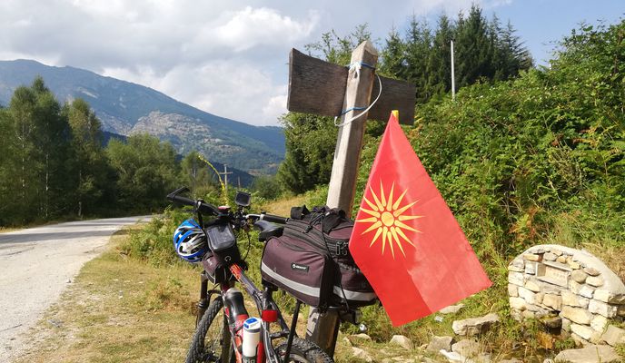 Foto 1 der Bikemap-Route "Dihovo to ski centre 🚲😎"