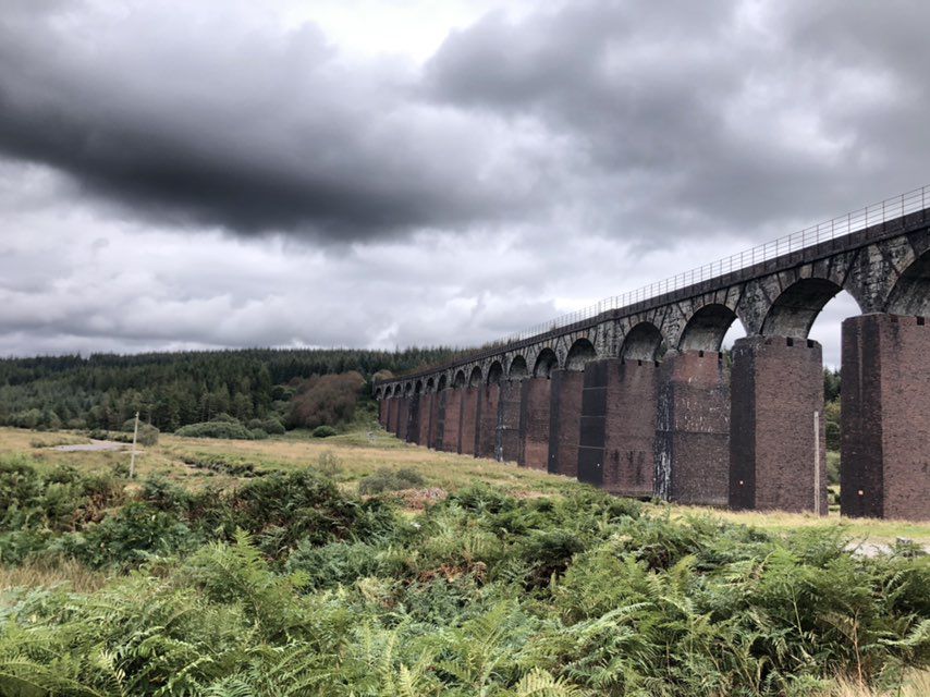 From Creetown to the viaduct