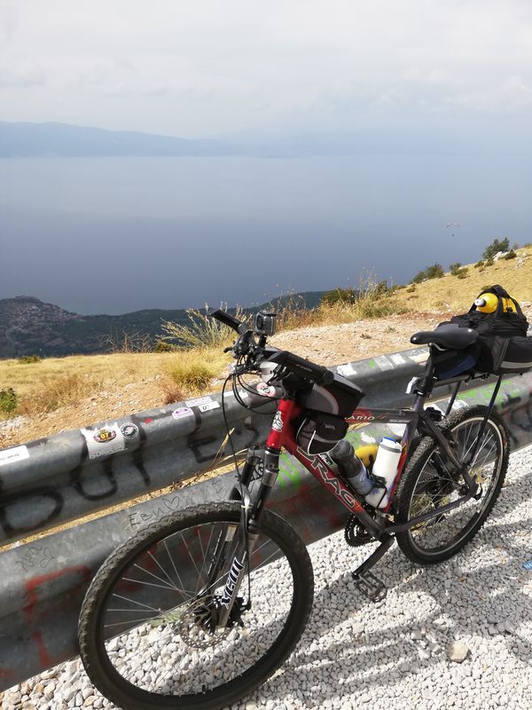 Stenje to galichica Ohrid lake view