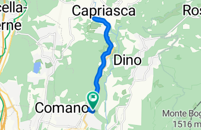 Route in der Bikemap App öffnen