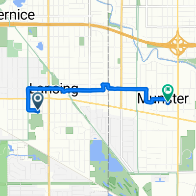 Moderate route in Munster