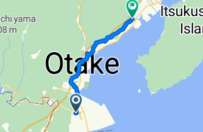 Route in der Bikemap App öffnen