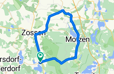 Route in der Bikemap App öffnen