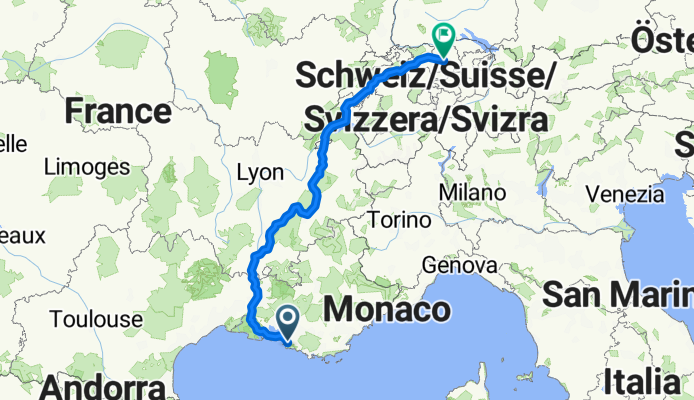 Marseille - Zurich
