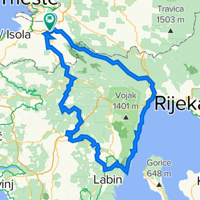 Kozina - Opatija - Buzet
