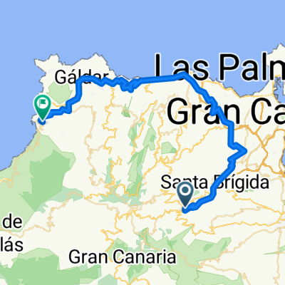 San Mateo - Agaete largo