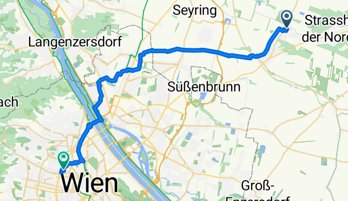 AKH über Marchfeldkanal