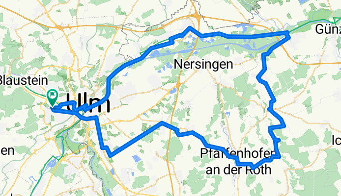 Von Söflingen ins Donautalund über Neu-Ulm zurück