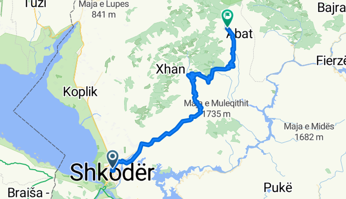 Albania Skhoder Theth east