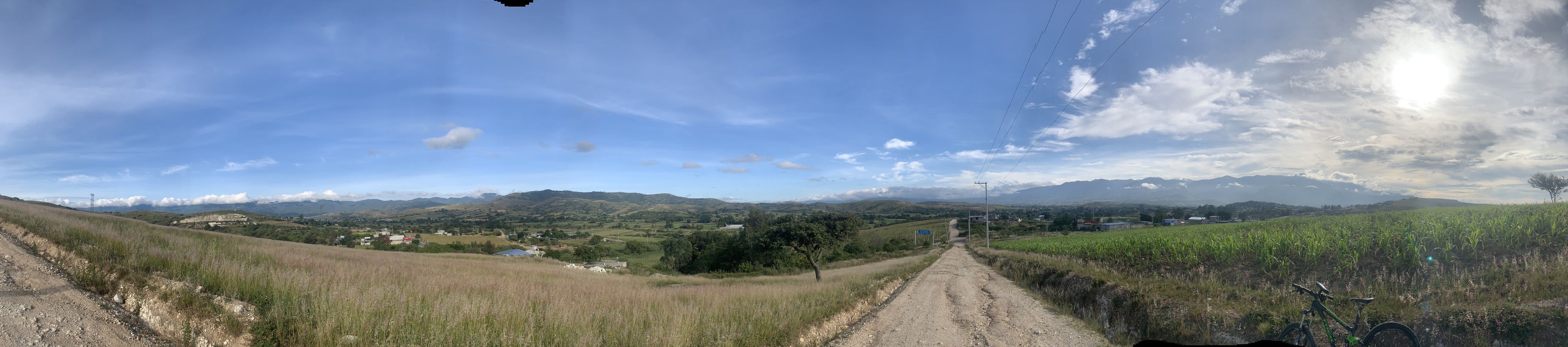 Ruta tranquila en San Lorenzo Cacaotepec