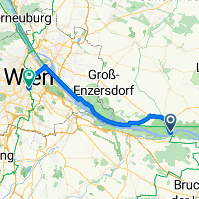 Bikemap Team Day 2019 zurück nach Wien