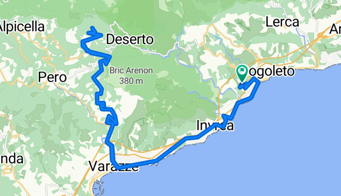 Cogoleto - Varazze - Faie