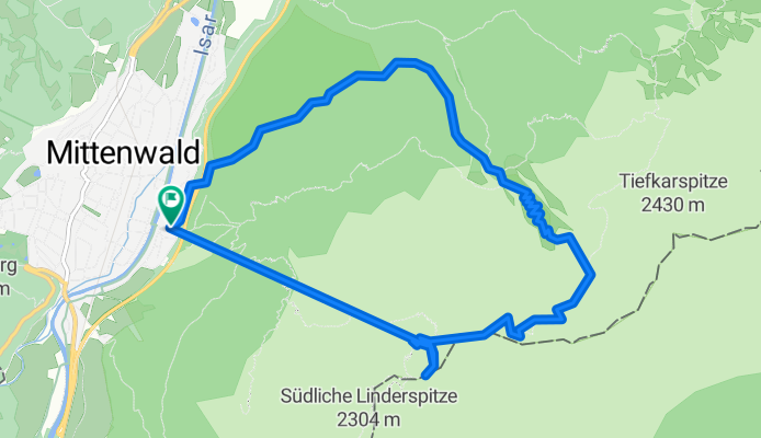 Isarradweg 2.Etappe 2.Teil Wanderung