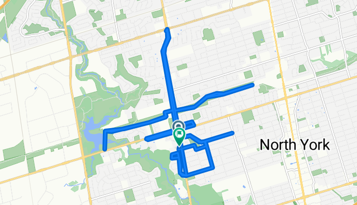 Restful route in Toronto