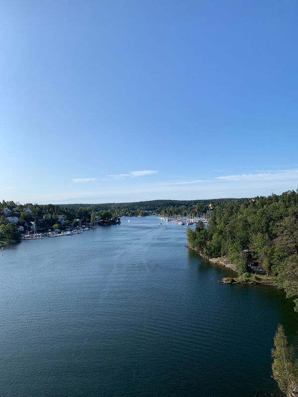 Morning ride from Stockholm to Gustavberg for a coffee