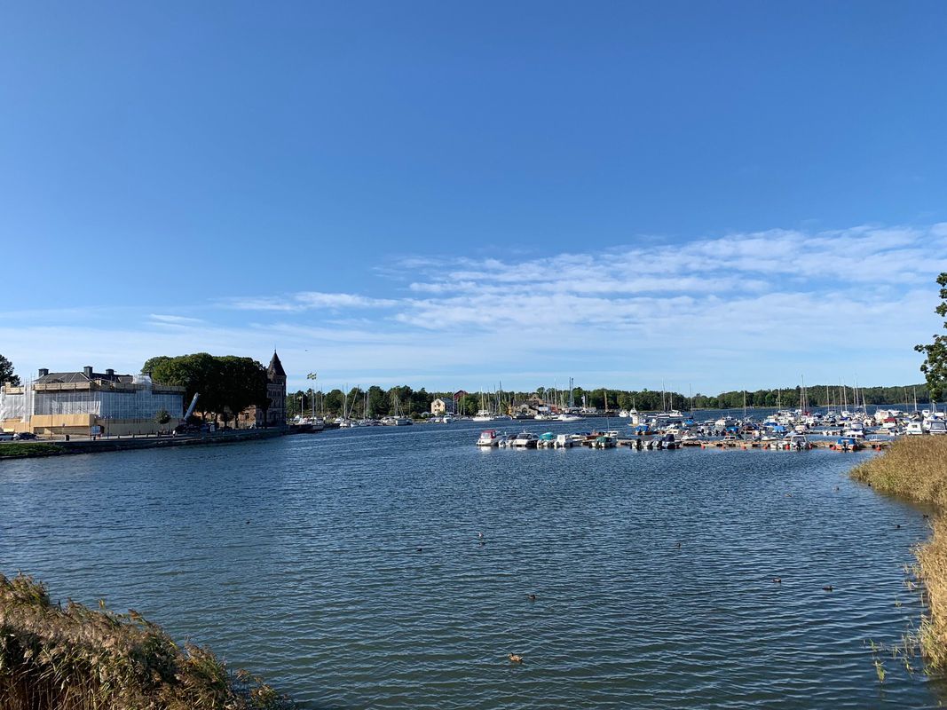 Morning ride from Stockholm to Gustavberg for a coffee