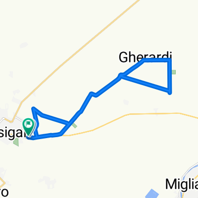 Giro velocissimo in Tresigallo