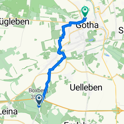 Entspannende Route in Gotha