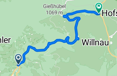 Route in der Bikemap App öffnen
